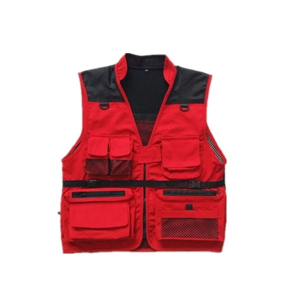 Unisex Photography Fishing Vest - Unisex Photography Fishing Vest - Image 2 of 5