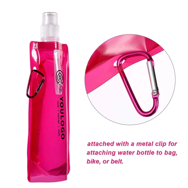 Assorted Color Ultra Light Collapsible Sports Water Bag - Assorted Color Ultra Light Collapsible Sports Water Bag - Image 1 of 2