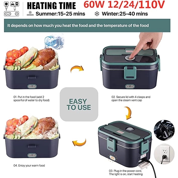 Portable Food Warmer/Electric Lunchbox - Portable Food Warmer/Electric Lunchbox - Image 1 of 6