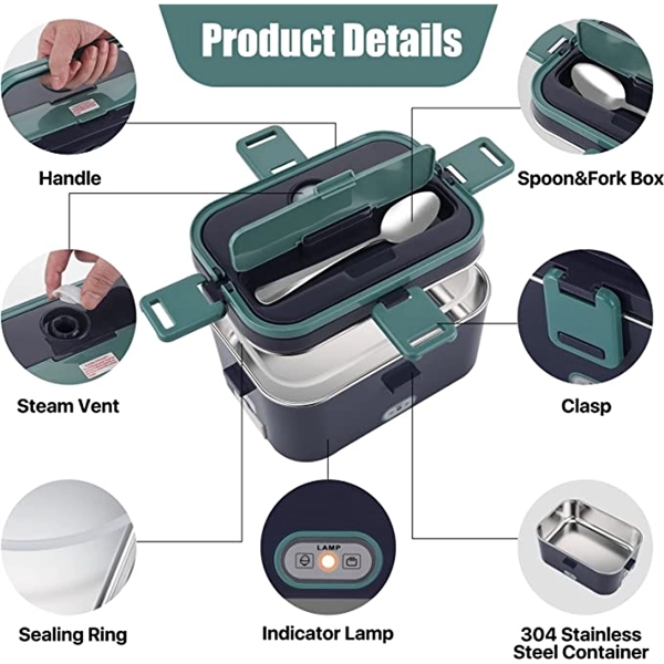 Portable Food Warmer/Electric Lunchbox - Portable Food Warmer/Electric Lunchbox - Image 6 of 6