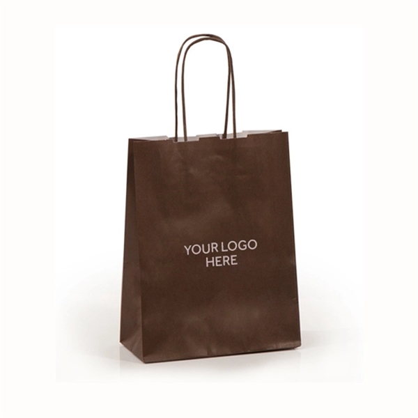 Kraft paper  handle bag - Kraft paper  handle bag - Image 2 of 5