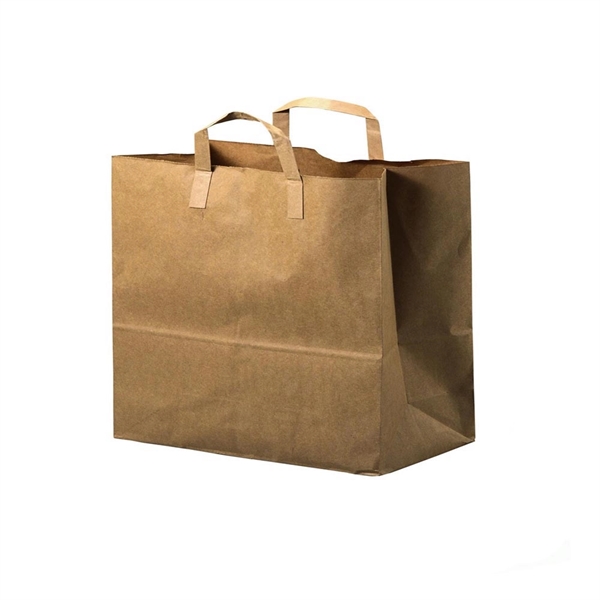 Kraft paper  handle bag - Kraft paper  handle bag - Image 3 of 5