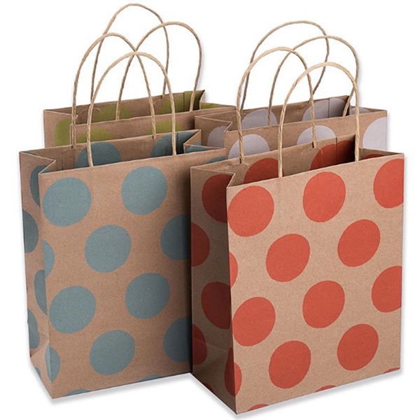 Kraft paper  handle bag - Kraft paper  handle bag - Image 4 of 5