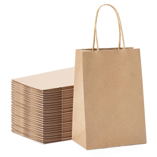 Kraft paper  handle bag - Kraft paper  handle bag - Image 5 of 5