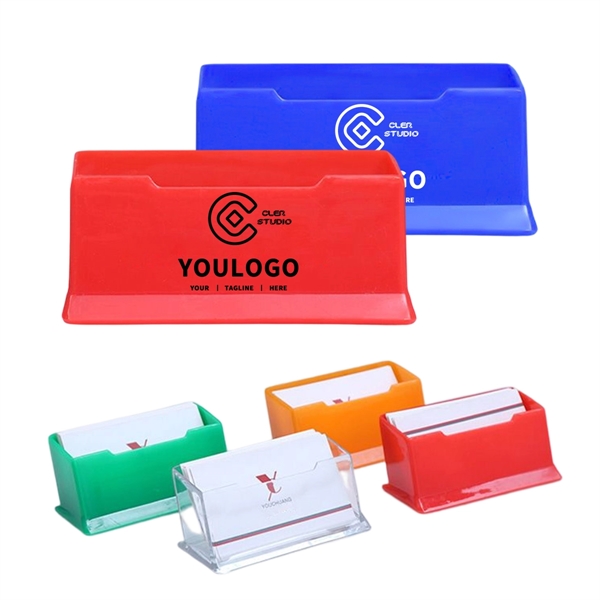 Color Custom Acrylic Desktop Business Card Case Box - Color Custom Acrylic Desktop Business Card Case Box - Image 0 of 1