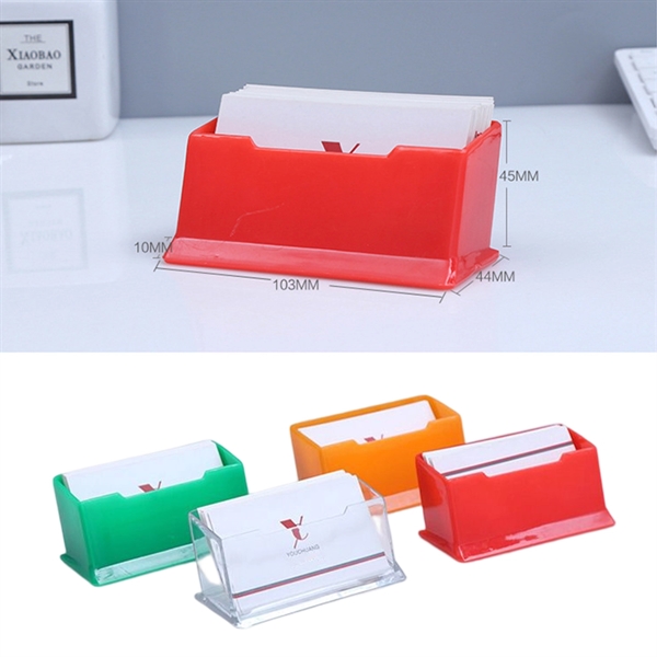 Color Custom Acrylic Desktop Business Card Case Box - Color Custom Acrylic Desktop Business Card Case Box - Image 1 of 1