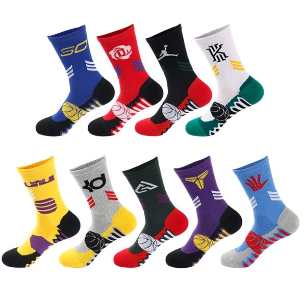 Adult Basketball Crew Socks - Adult Basketball Crew Socks - Image 0 of 1