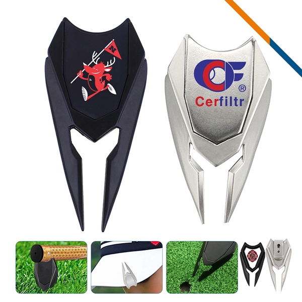 Tecco 6in1 Ball Marker Golf Divot Tool - Tecco 6in1 Ball Marker Golf Divot Tool - Image 0 of 10