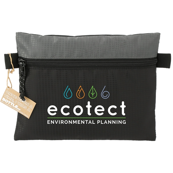 NBN Trailhead Recycled Zip Pouch - NBN Trailhead Recycled Zip Pouch - Image 2 of 2