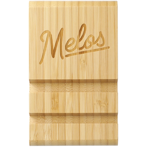 Estand FSC® 100% Bamboo Phone and Tablet Stand - Estand FSC® 100% Bamboo Phone and Tablet Stand - Image 0 of 6