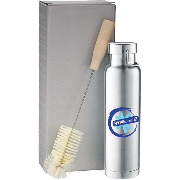 Thor Copper Vacuum Bottle with Brush 22oz - Thor Copper Vacuum Bottle with Brush 22oz - Image 19 of 19