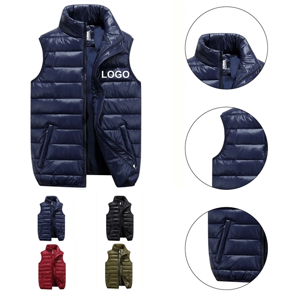 Fashion Outdoor Down Vest - Fashion Outdoor Down Vest - Image 0 of 5