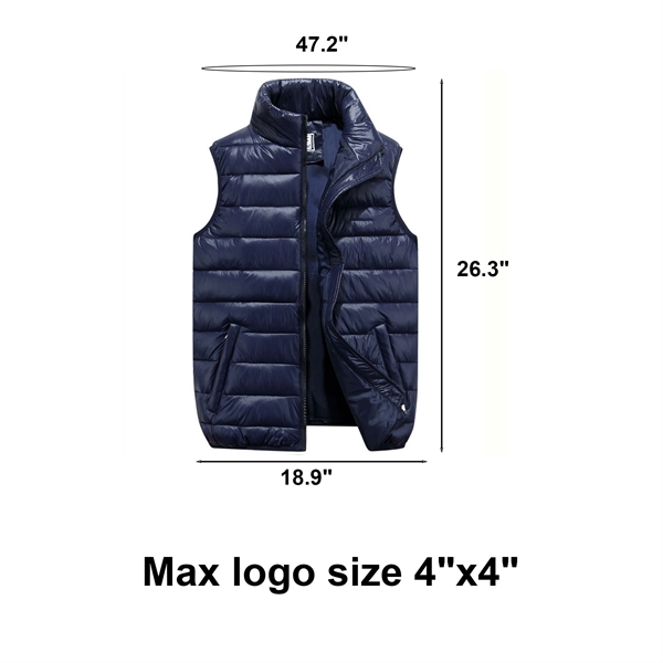 Fashion Outdoor Down Vest - Fashion Outdoor Down Vest - Image 1 of 5