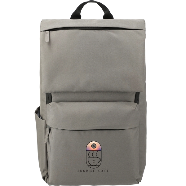 Merritt Recycled 15" Computer Backpack - Merritt Recycled 15" Computer Backpack - Image 11 of 12