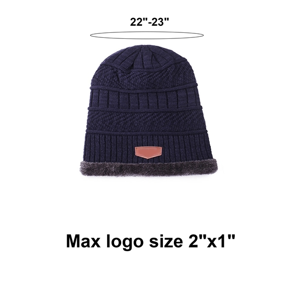 Winter Outdoor Knitted Beanies - Winter Outdoor Knitted Beanies - Image 1 of 6
