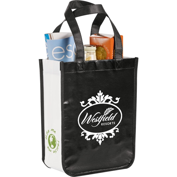 Gloss Laminated Non-Woven Gift Tote - Gloss Laminated Non-Woven Gift Tote - Image 2 of 4