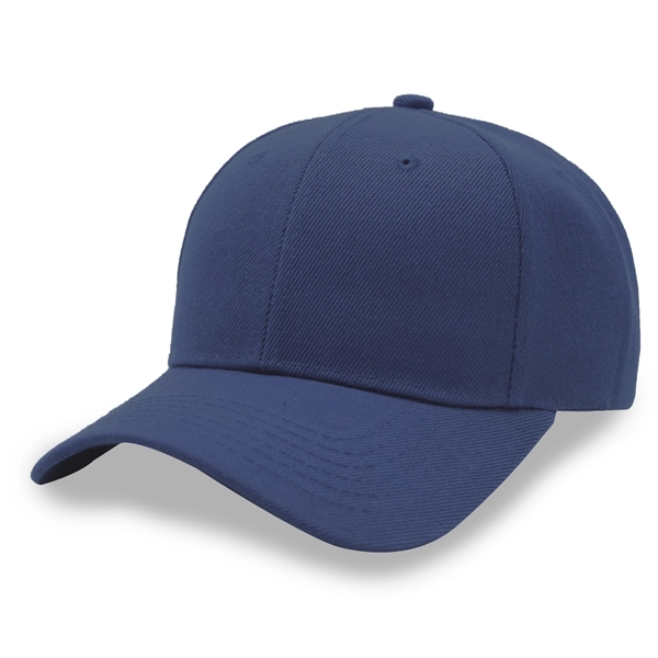 6 Panel Poly Twill Baseball Cap - 6 Panel Poly Twill Baseball Cap - Image 19 of 27
