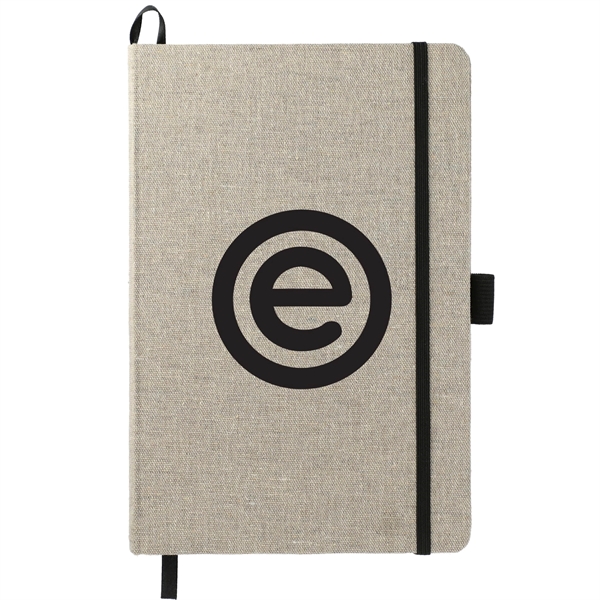 5.5" x 8.5" Recycled Cotton Bound Journal - 5.5" x 8.5" Recycled Cotton Bound Journal - Image 1 of 3
