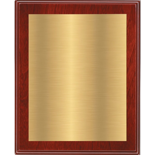 Mahogany Finish Plaque w/Choice of Single Plate - Mahogany Finish Plaque w/Choice of Single Plate - Image 14 of 16