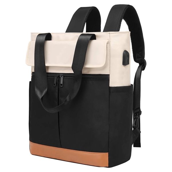 Women Convertible Tote Daypack - Women Convertible Tote Daypack - Image 1 of 1