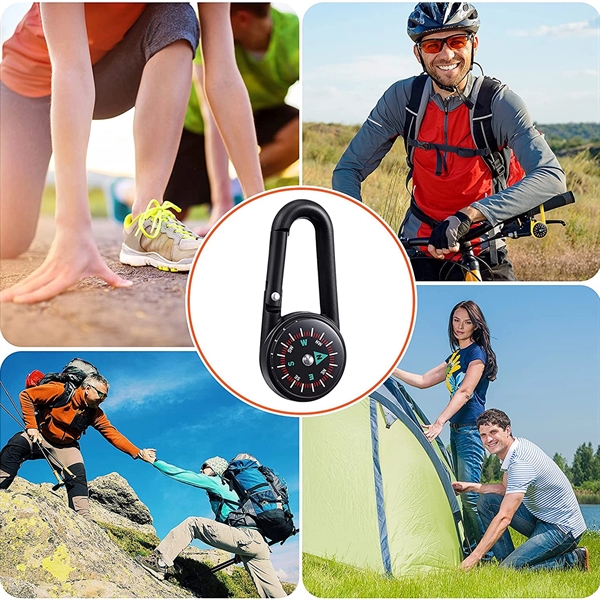 Carabiner With Compass - Carabiner With Compass - Image 1 of 3