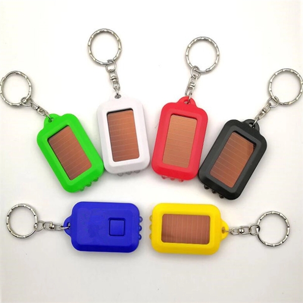 Solar Energy Flashlight Keychain - Solar Energy Flashlight Keychain - Image 1 of 1