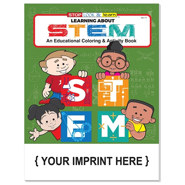 Learning About STEM Coloring Book - Learning About STEM Coloring Book - Image 0 of 2