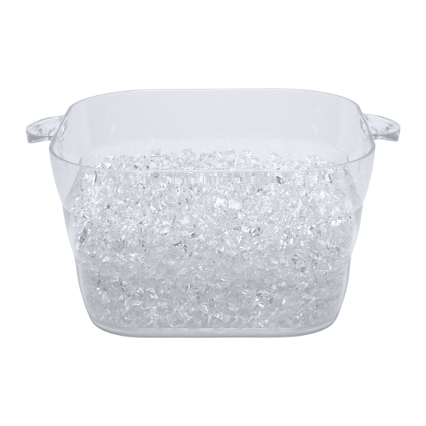 Square Party Tub Ice Bucket - Square Party Tub Ice Bucket - Image 2 of 3