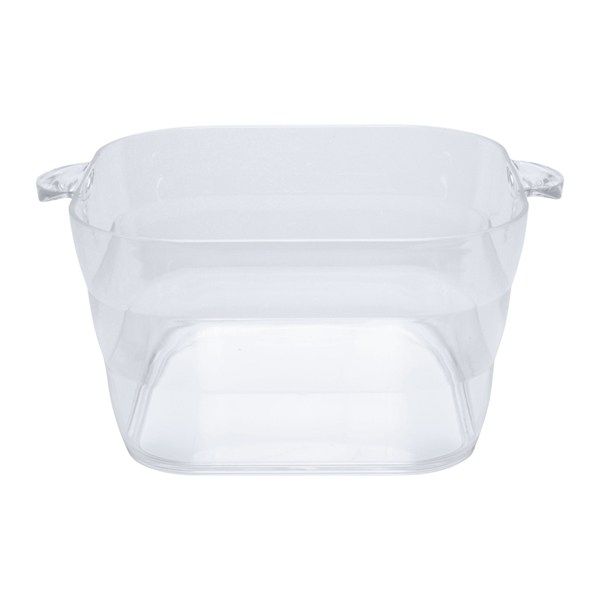 Square Party Tub Ice Bucket - Square Party Tub Ice Bucket - Image 3 of 3