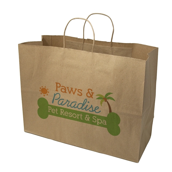 Full Color Handled Paper Bag Shoppers - Full Color Handled Paper Bag Shoppers - Image 6 of 7