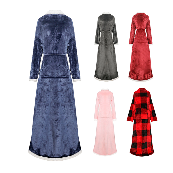 Double-Layered Long Version Hoodie Blanket - Double-Layered Long Version Hoodie Blanket - Image 0 of 0