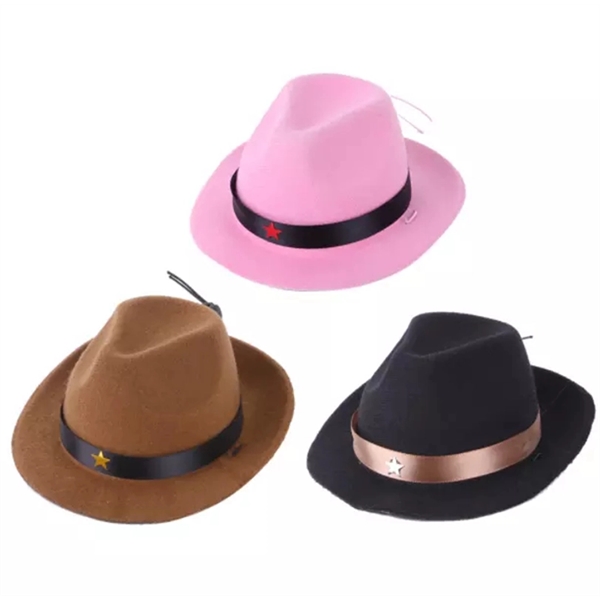 Pet Cowboy Cosplay Hat - Pet Cowboy Cosplay Hat - Image 1 of 3
