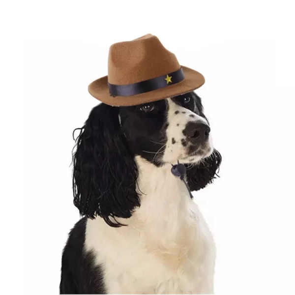 Pet Cowboy Cosplay Hat - Pet Cowboy Cosplay Hat - Image 2 of 3