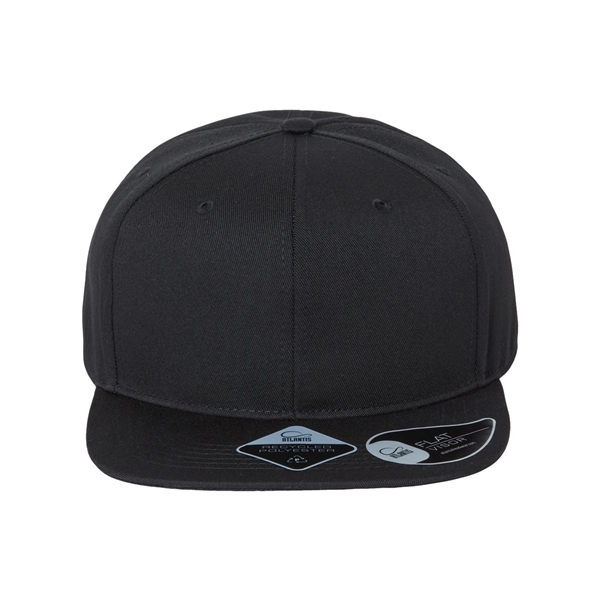 Atlantis Headwear Sustainable Flat Bill Cap - Atlantis Headwear Sustainable Flat Bill Cap - Image 12 of 18