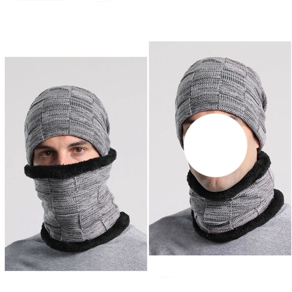 Custom Cold-Weather set contains a scarf  a beanie - Custom Cold-Weather set contains a scarf  a beanie - Image 1 of 4