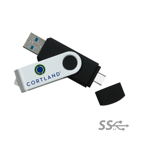 High Speed USB3.0 Type C OTG Flash Drive - High Speed USB3.0 Type C OTG Flash Drive - Image 0 of 13