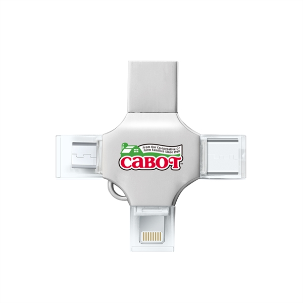 Cicero 3 Way Metal USB - Cicero 3 Way Metal USB - Image 5 of 7