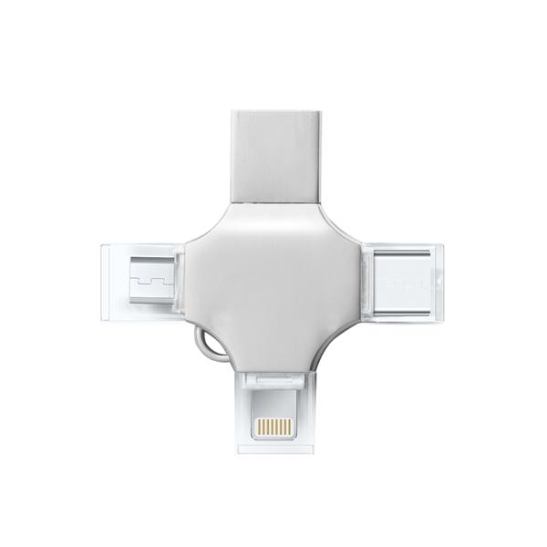 Cicero 3 Way Metal USB - Cicero 3 Way Metal USB - Image 6 of 7