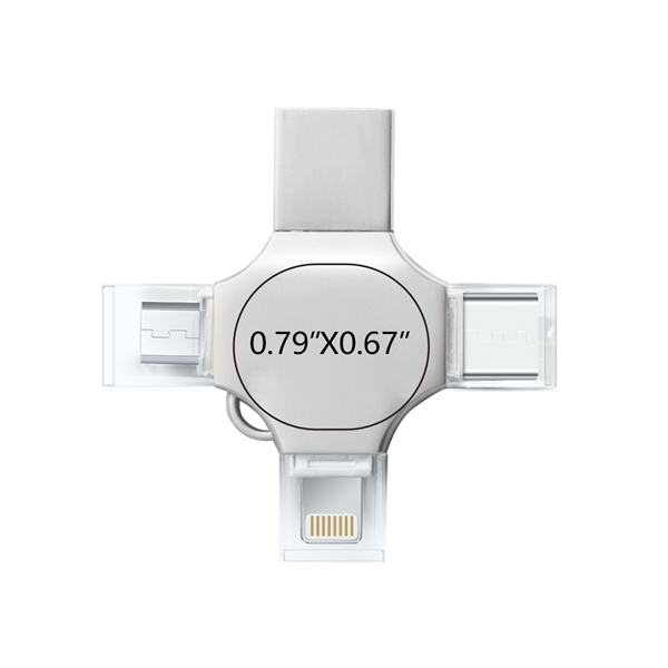 Cicero 3 Way Metal USB - Cicero 3 Way Metal USB - Image 7 of 7