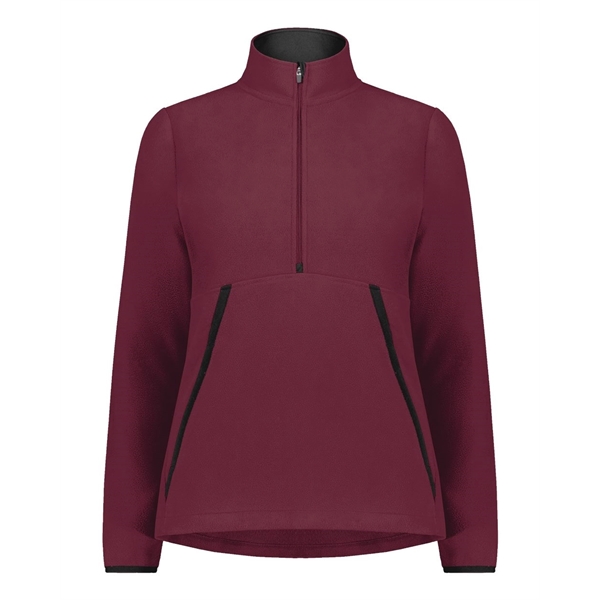 Augusta Sportswear Eco Revive™ Women's Polar Fleece Quart... - Augusta Sportswear Eco Revive™ Women's Polar Fleece Quart... - Image 7 of 20