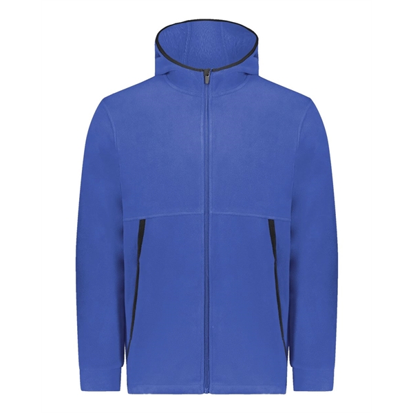 Augusta Sportswear Eco Revive™ Youth Polar Fleece Hooded ... - Augusta Sportswear Eco Revive™ Youth Polar Fleece Hooded ... - Image 7 of 10