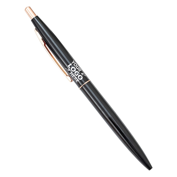 Retractable Plastic Ballpoint Pen - Retractable Plastic Ballpoint Pen - Image 0 of 5