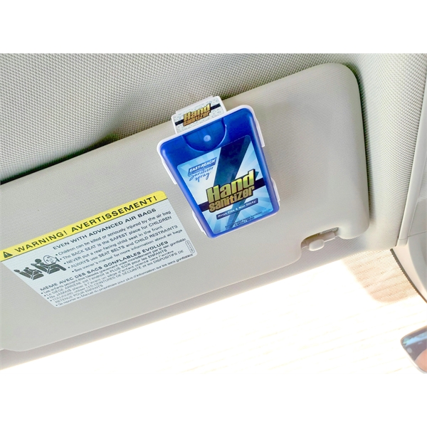 Easy-Reach TM Auto Visor Clip with Credit Card Sanitizer - Easy-Reach TM Auto Visor Clip with Credit Card Sanitizer - Image 11 of 11