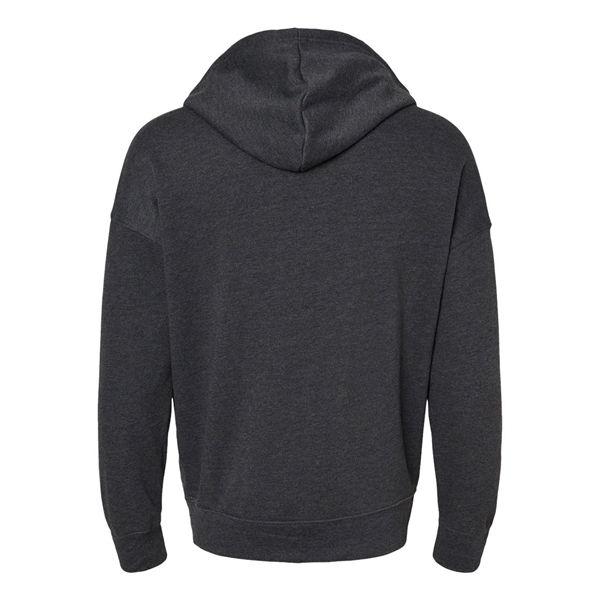 BELLA + CANVAS Sponge Fleece DTM Full-Zip Hoodie - BELLA + CANVAS Sponge Fleece DTM Full-Zip Hoodie - Image 4 of 12