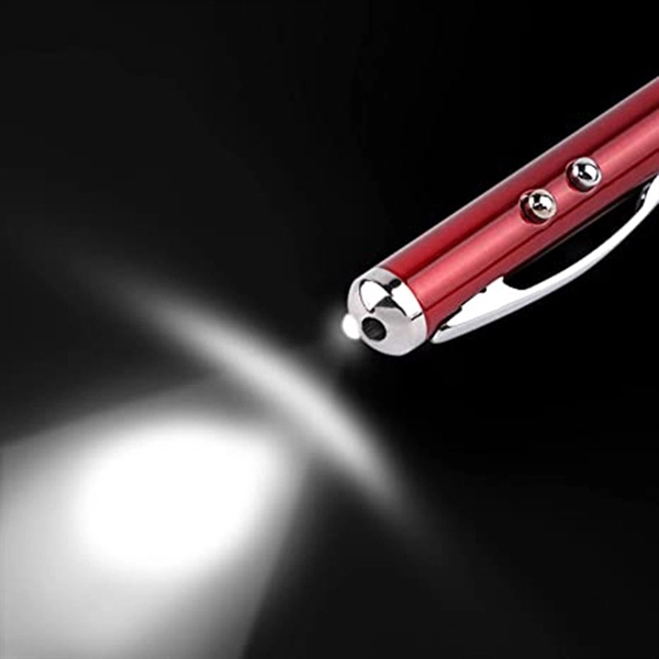 4-In-1 Metal Multifunction Pen With Gift Case - 4-In-1 Metal Multifunction Pen With Gift Case - Image 4 of 4