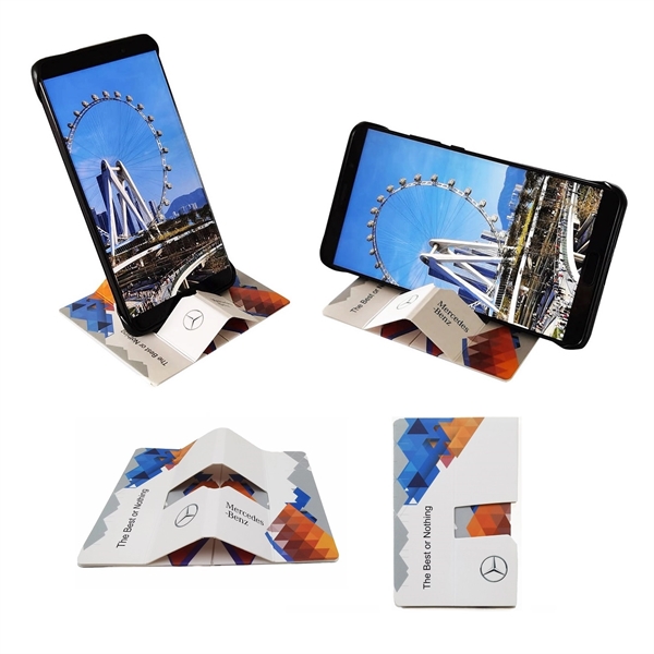 Foldable Phone Holder Paper Card Phone-Stand - Foldable Phone Holder Paper Card Phone-Stand - Image 0 of 0