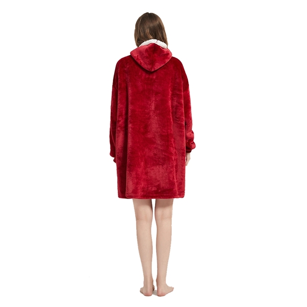 Wearable Blanket Hoodie - Wearable Blanket Hoodie - Image 1 of 1