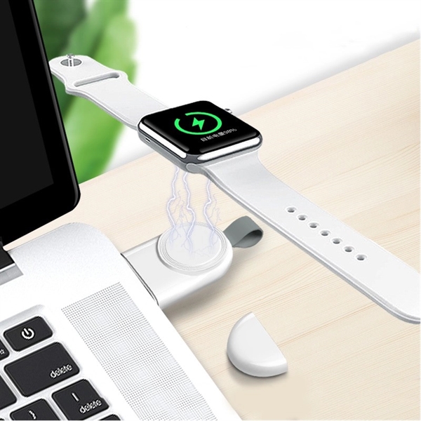 Portable Magnetic 5W Wireless Charger for iWatch - Portable Magnetic 5W Wireless Charger for iWatch - Image 1 of 4