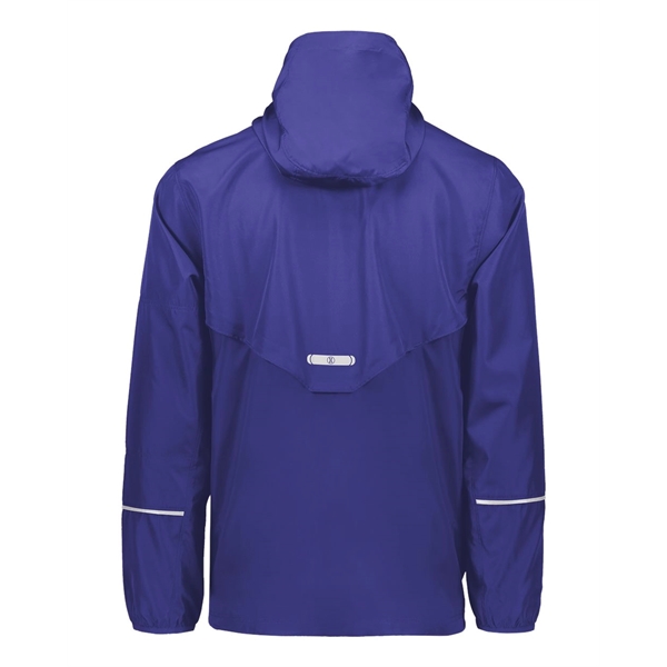 Holloway Men's Packable Hooded Jacket - Holloway Men's Packable Hooded Jacket - Image 16 of 20