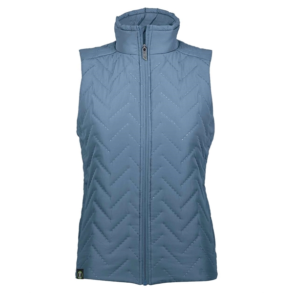 Holloway Women's Repreve® Eco Quilted Vest - Holloway Women's Repreve® Eco Quilted Vest - Image 9 of 14